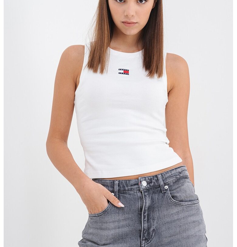 Танк топ с малко лого Tommy Jeans