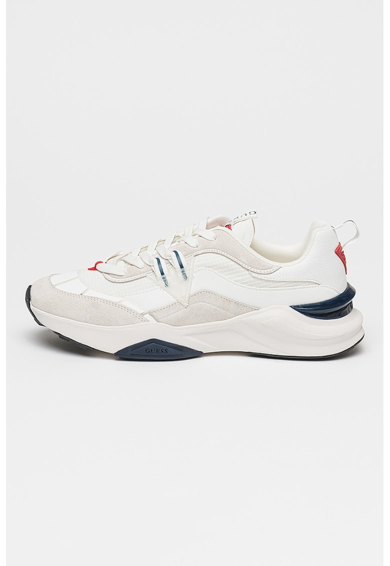 Текстилни спортни обувки с велур GUESS