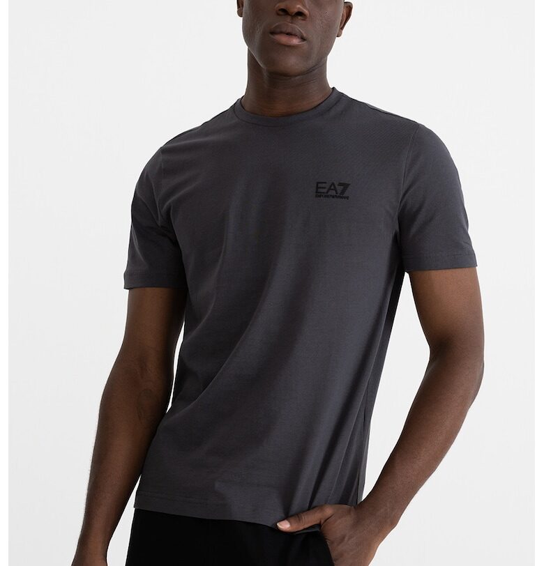 Тениска Girocollo с изчистен десен EA7