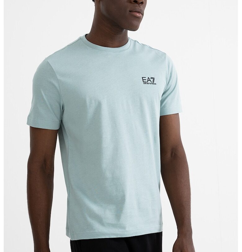 Тениска Girocollo с изчистен десен EA7