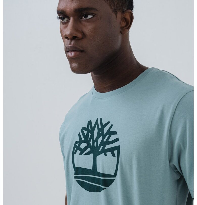 Тениска Kennebec River Tree от памук с лого Timberland