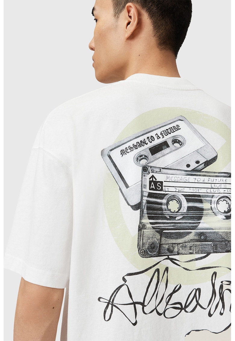 Тениска Reel с принт AllSaints