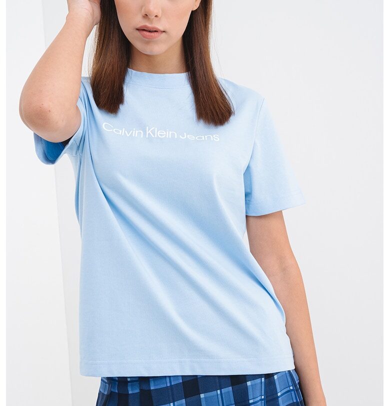 Тениска от памук с лого CALVIN KLEIN JEANS