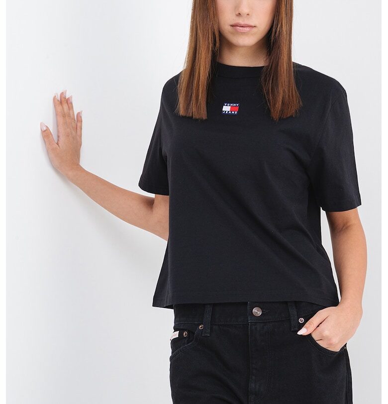 Тениска с бродирано лого Tommy Jeans