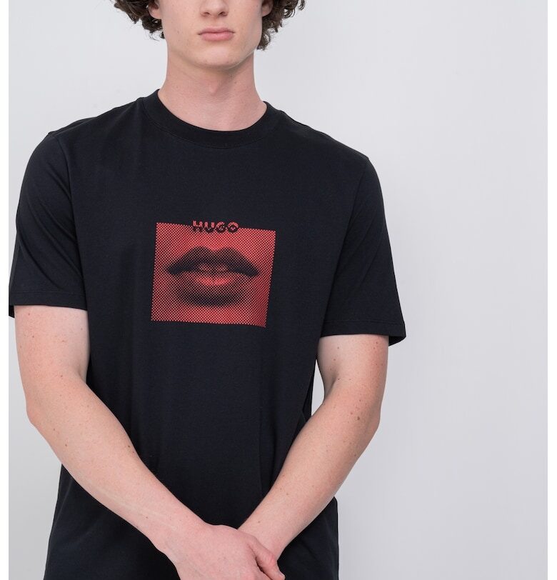 Тениска с графика HUGO