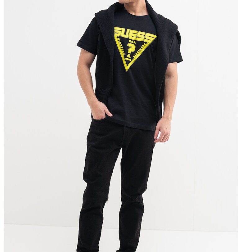 Тениска с лого GUESS