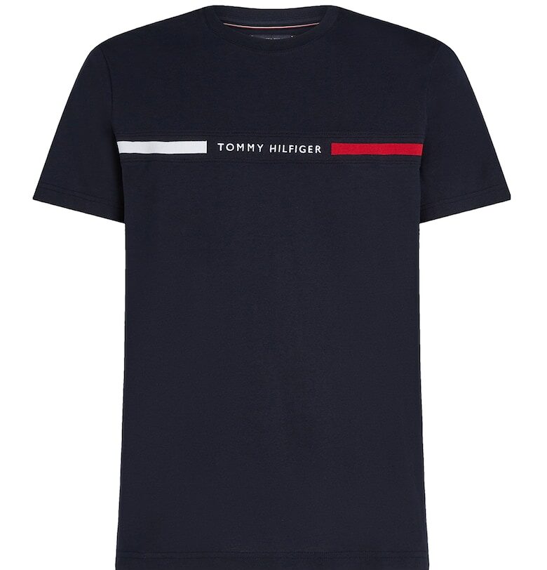 Тениска с лого Tommy Hilfiger