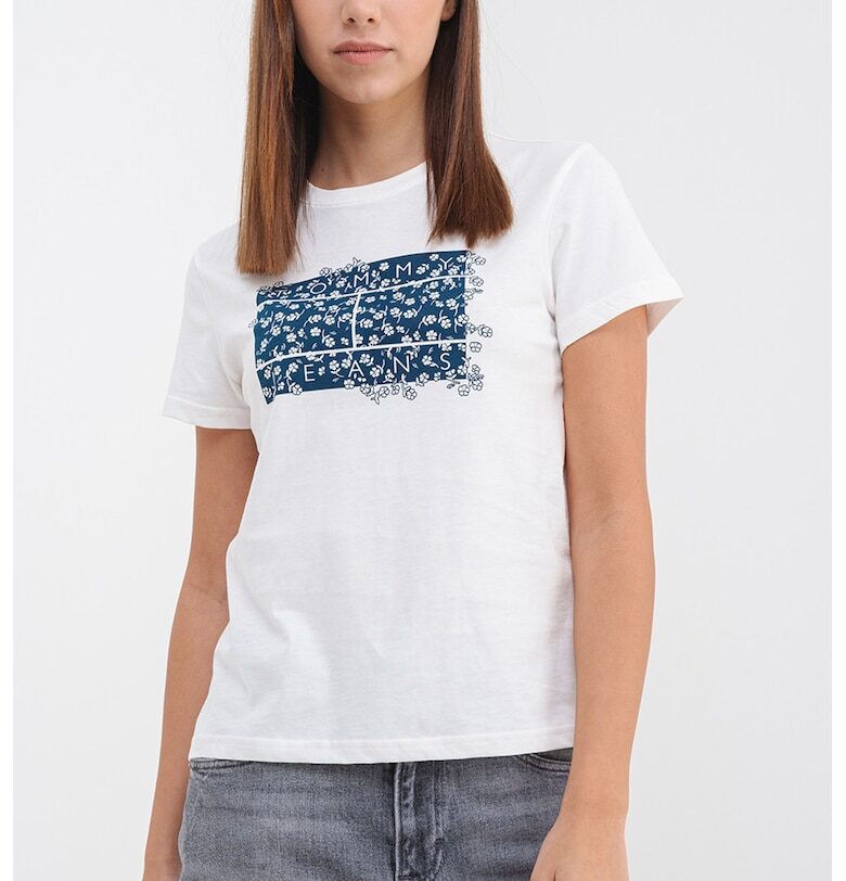 Тениска с лого Tommy Jeans