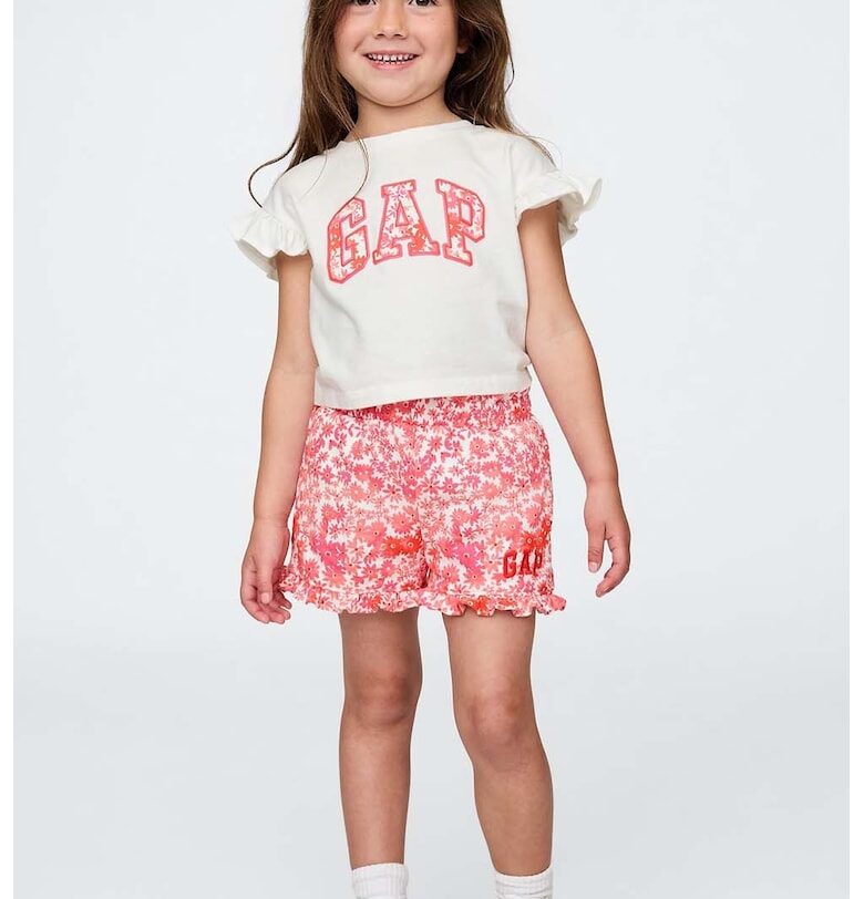 Тениска с лого и шорти GAP