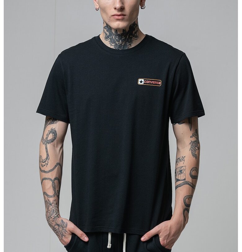 Тениска с лого на гърба Converse