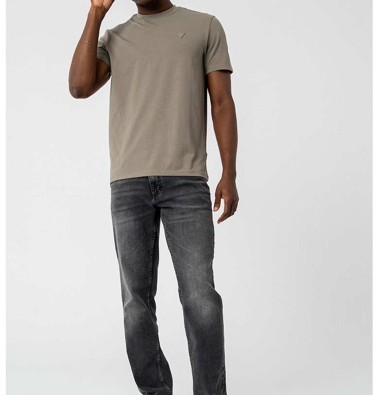 Тениска с модал с овално деколте GUESS