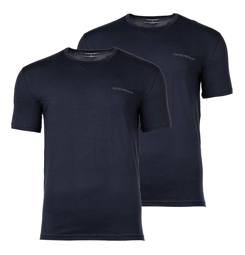 Тениска с овално деколте - 2 броя Emporio Armani