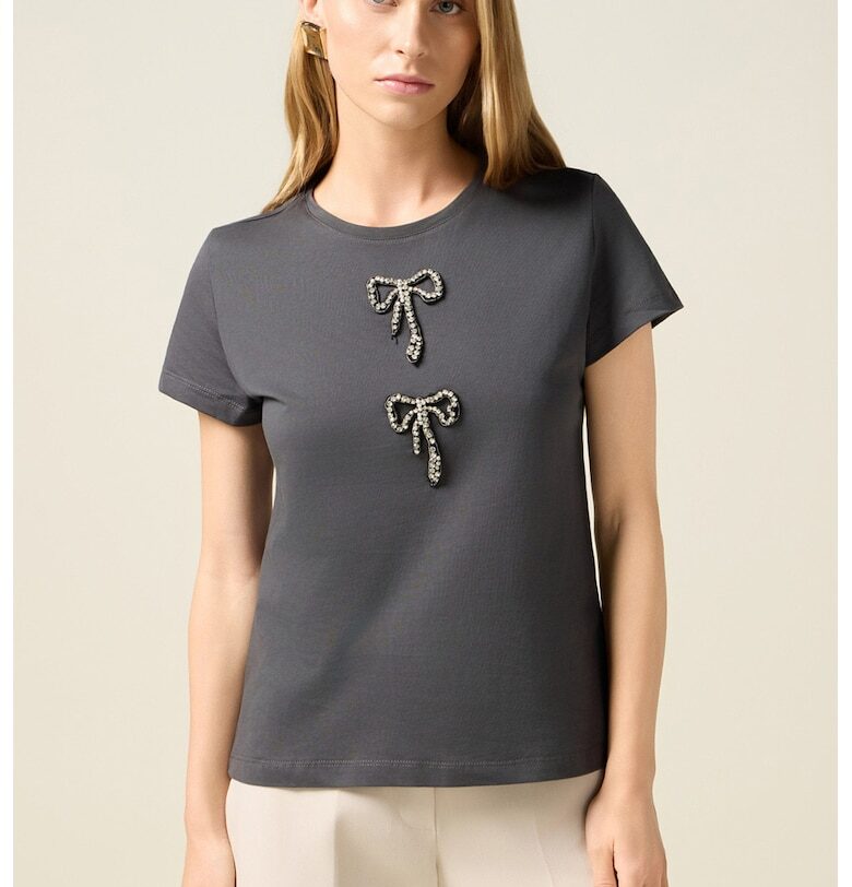 Тениска с овално деколте Oltre