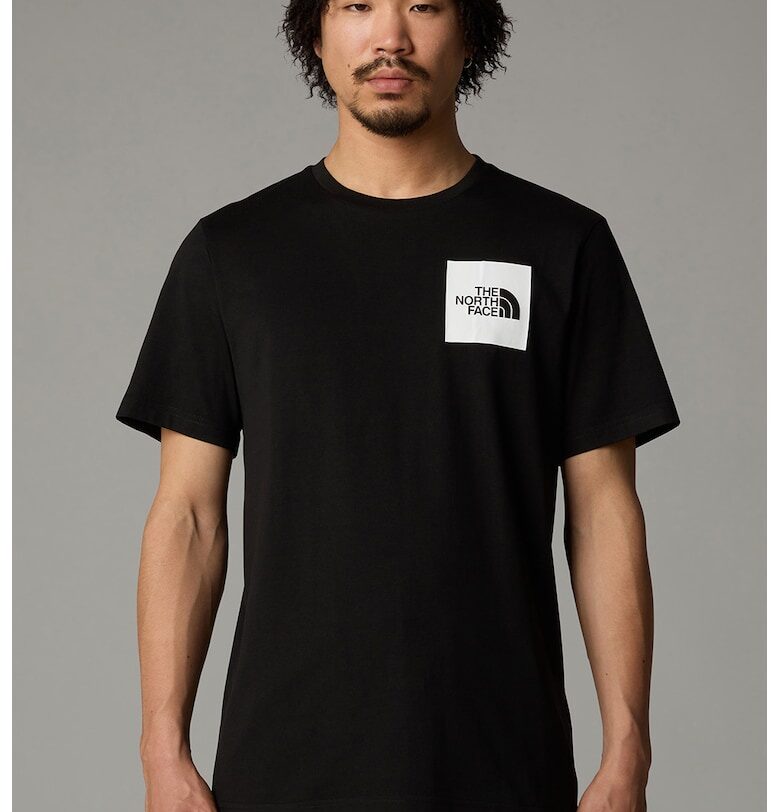 Тениска с овално деколте и лого The North Face