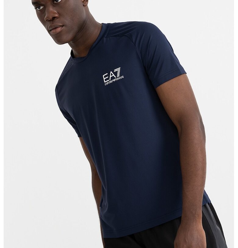 Тениска с овално деколте и реглан ръкави EA7