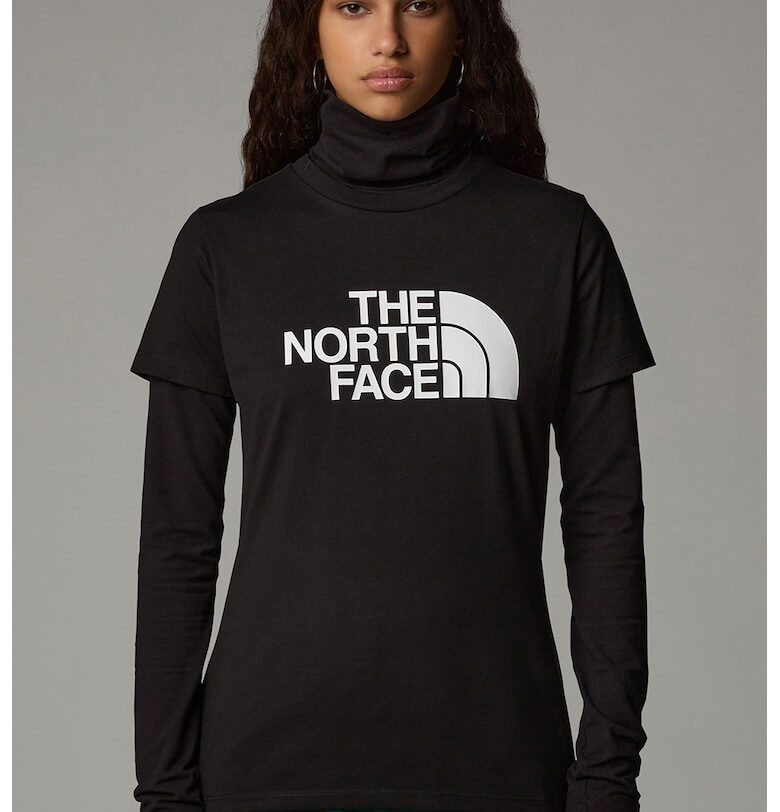 Тениска с памук и лого The North Face