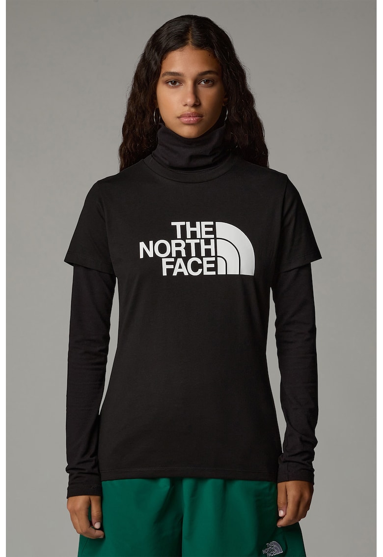 Тениска с памук и лого The North Face