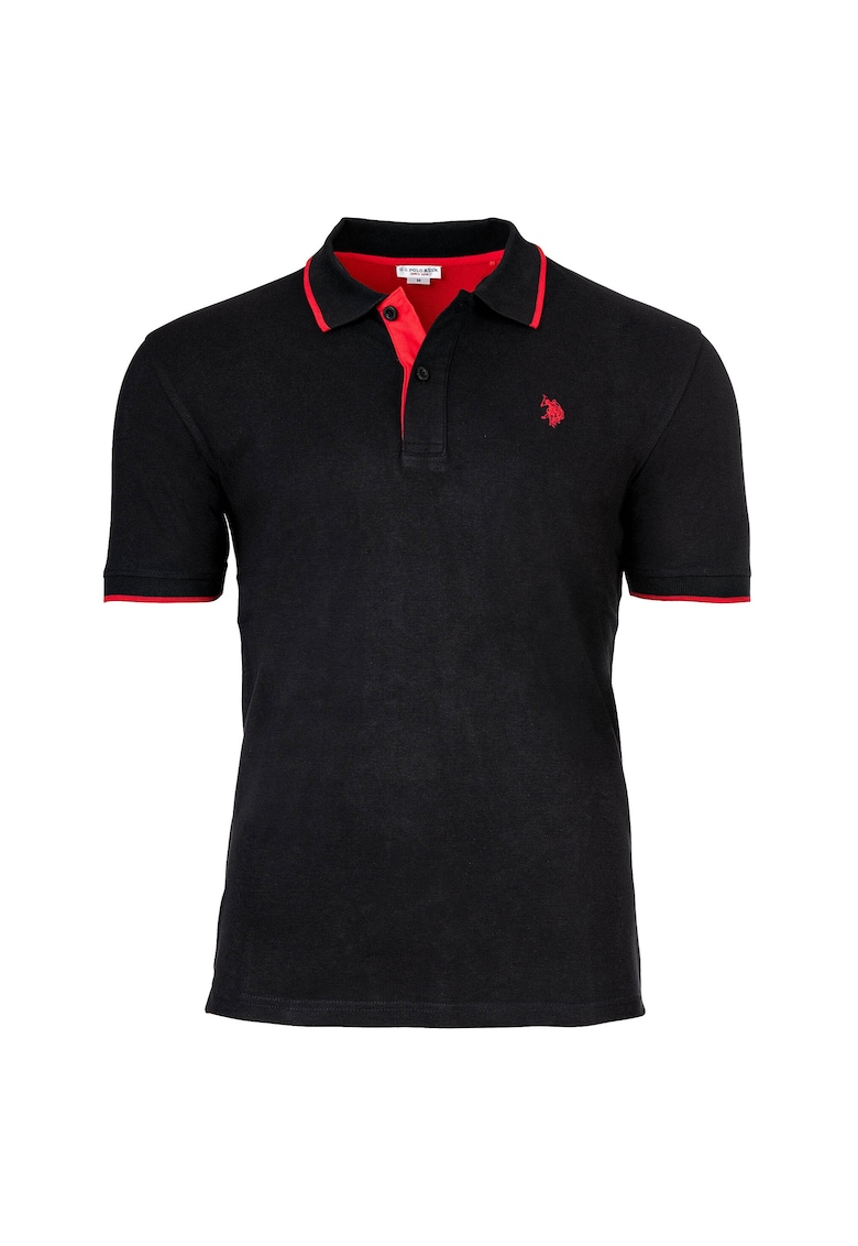Тениска с памук и лого US Polo Assn