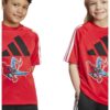 Тениска с принт Spider Man adidas Sportswear