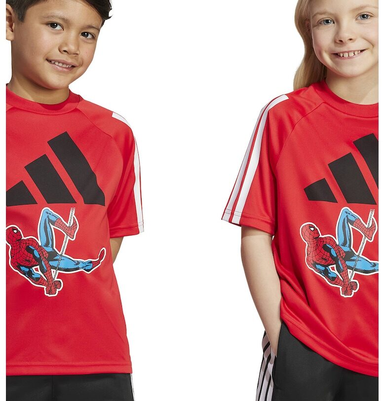 Тениска с принт Spider Man adidas Sportswear