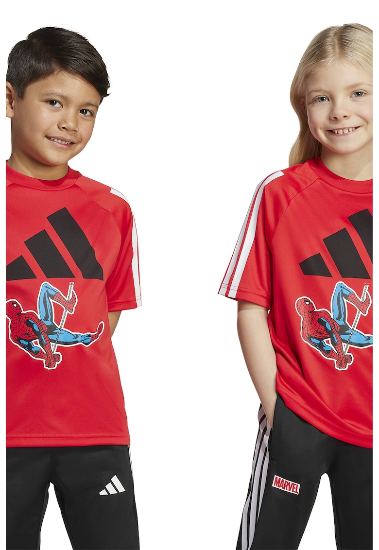 Тениска с принт Spider Man adidas Sportswear