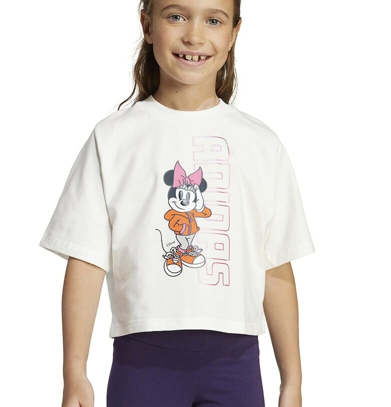 Тениска с принт на Minnie Mouse adidas Sportswear