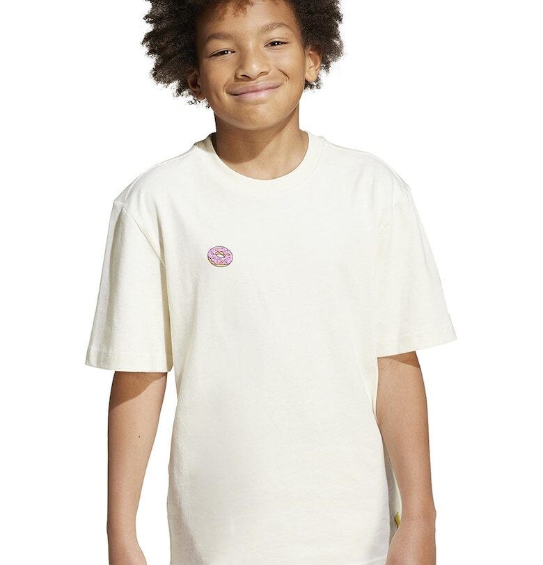 Тениска с шарка на Simpsons adidas Sportswear