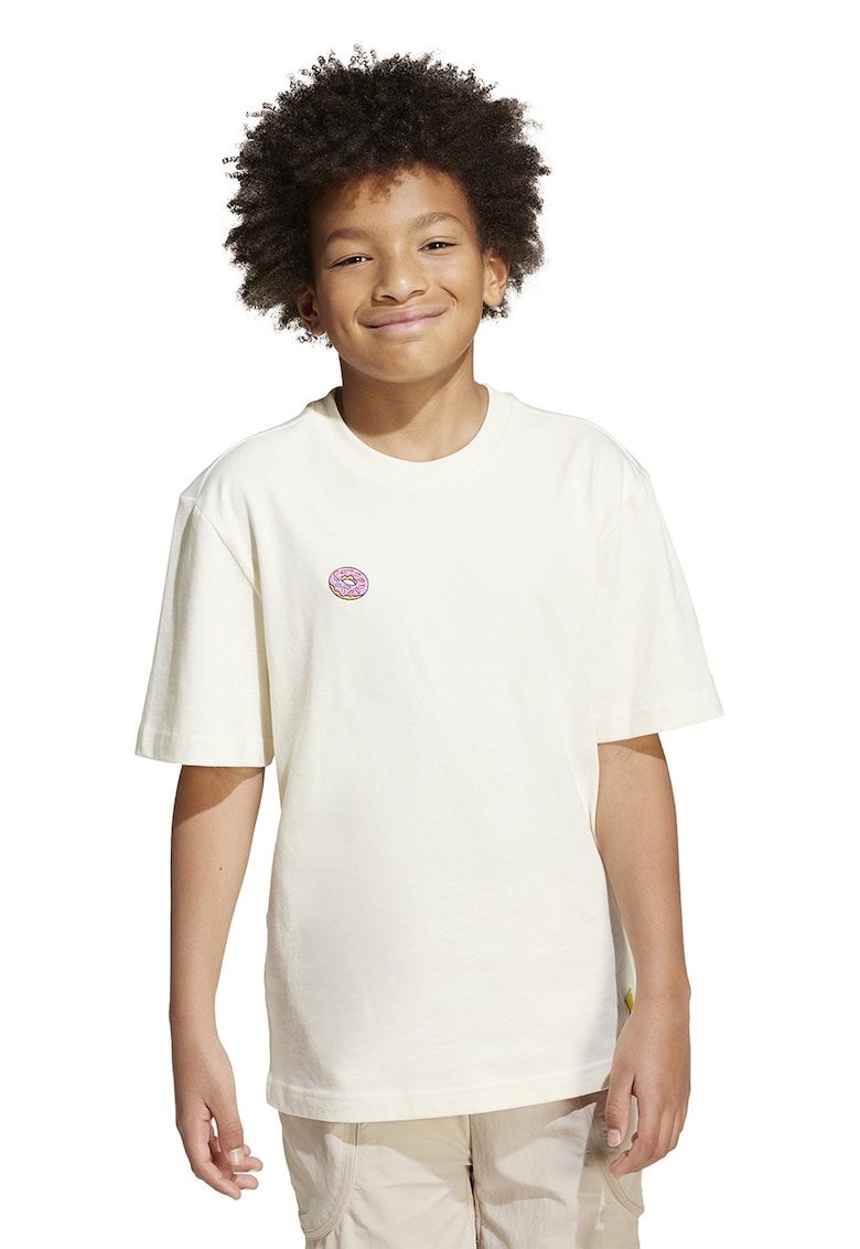 Тениска с шарка на Simpsons adidas Sportswear