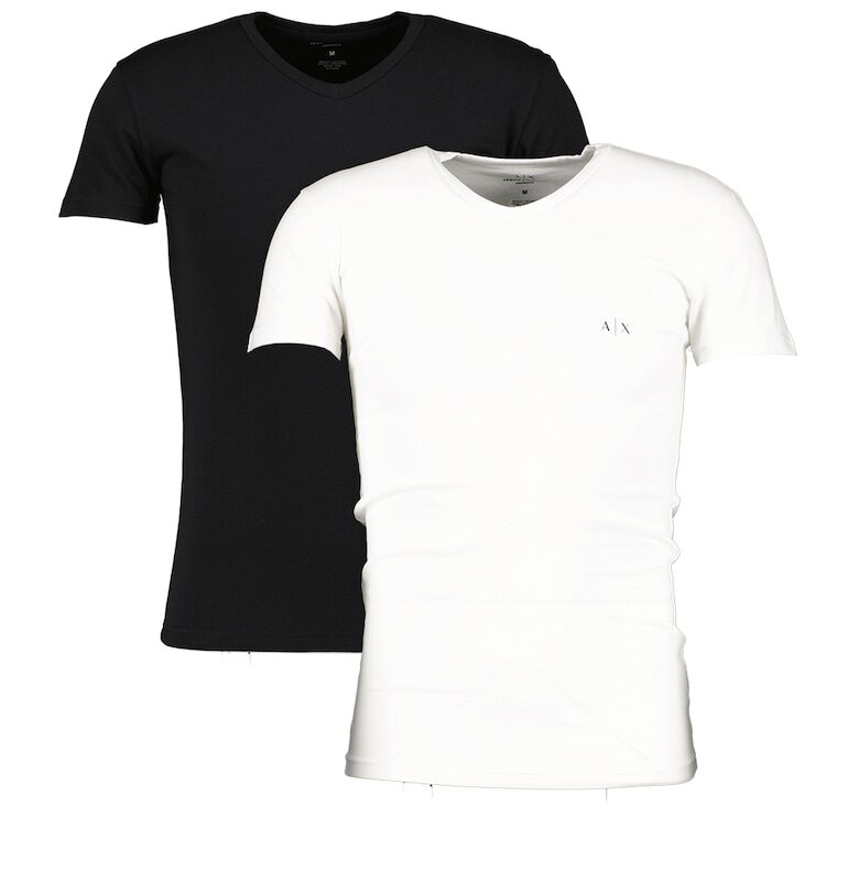 Тениски с шпиц - 2 броя ARMANI EXCHANGE