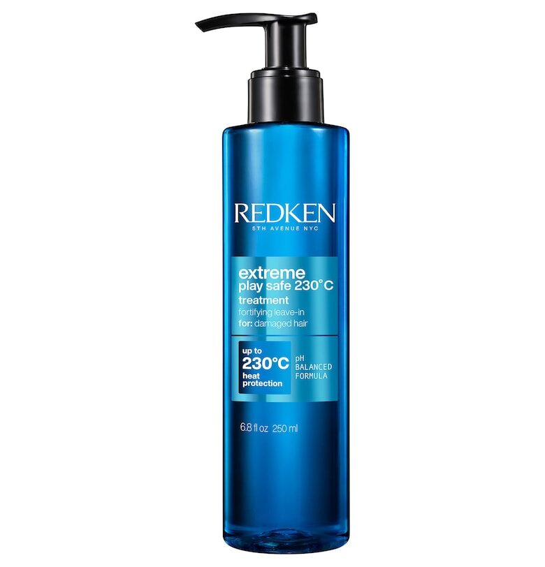 Термична защита  Extreme Play Safe 230 C - За увредена коса - Без изплакване - 250 мл Redken
