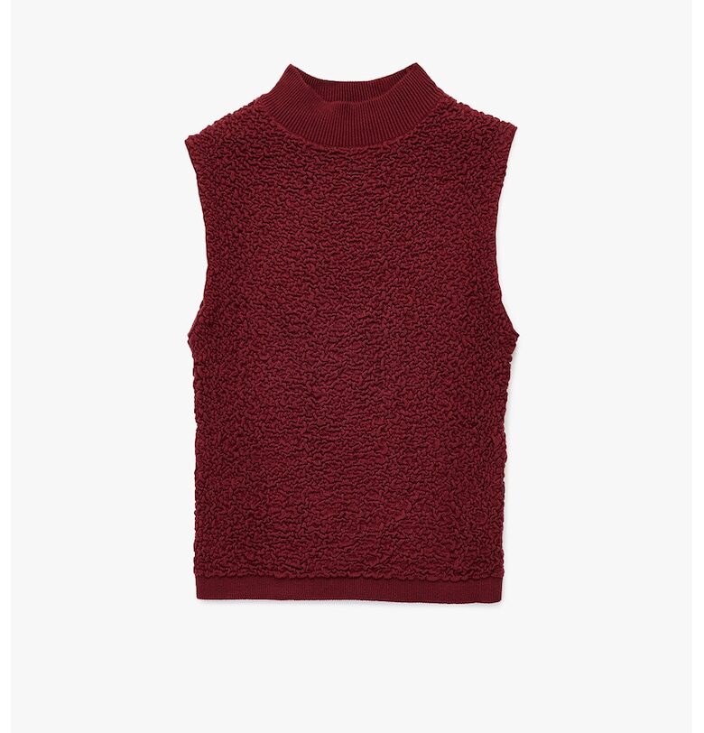 Топ тип поло с релеф KOTON