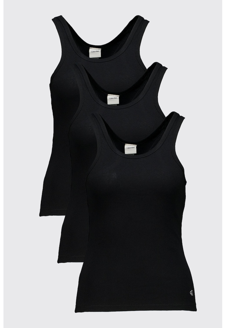 Топове с памук - 3 броя CALVIN KLEIN