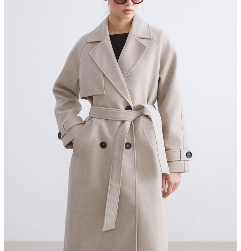 Тренч с колан LC WAIKIKI