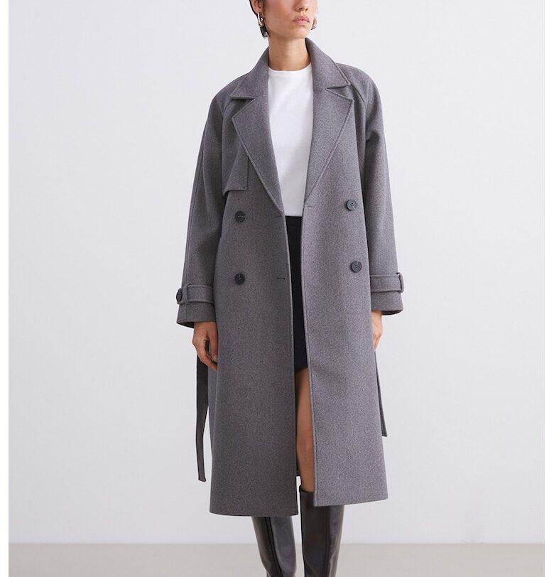 Тренч с колан LC WAIKIKI