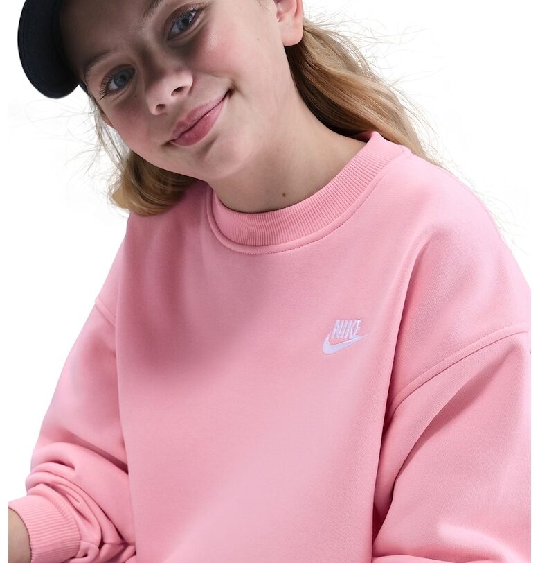 Уголемен суитшърт Club с лого Nike