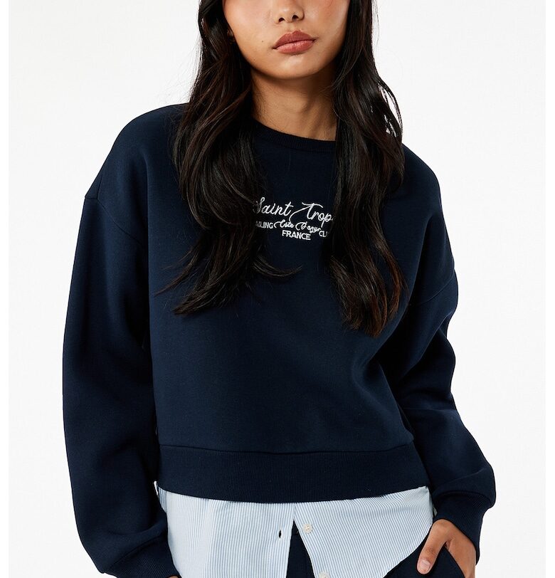 Уголемен суитшърт с дизайн 2 в 1 KOTON