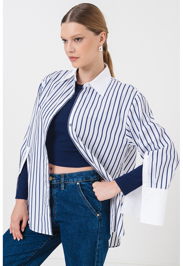 Уголемена раирана риза Ebank HUGO