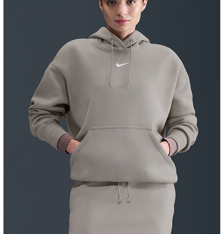 Уголемено худи Phoenix с джоб кенгуру Nike