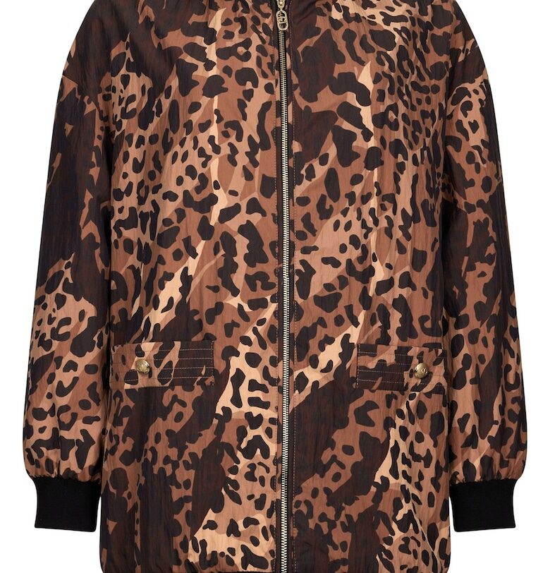 Уголемено яке с животинска шарка Liu Jo