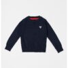 Фино плетен пуловер с овално деколте GUESS KIDS