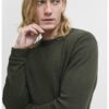 Фино плетен пуловер с овално деколте Jack  Jones