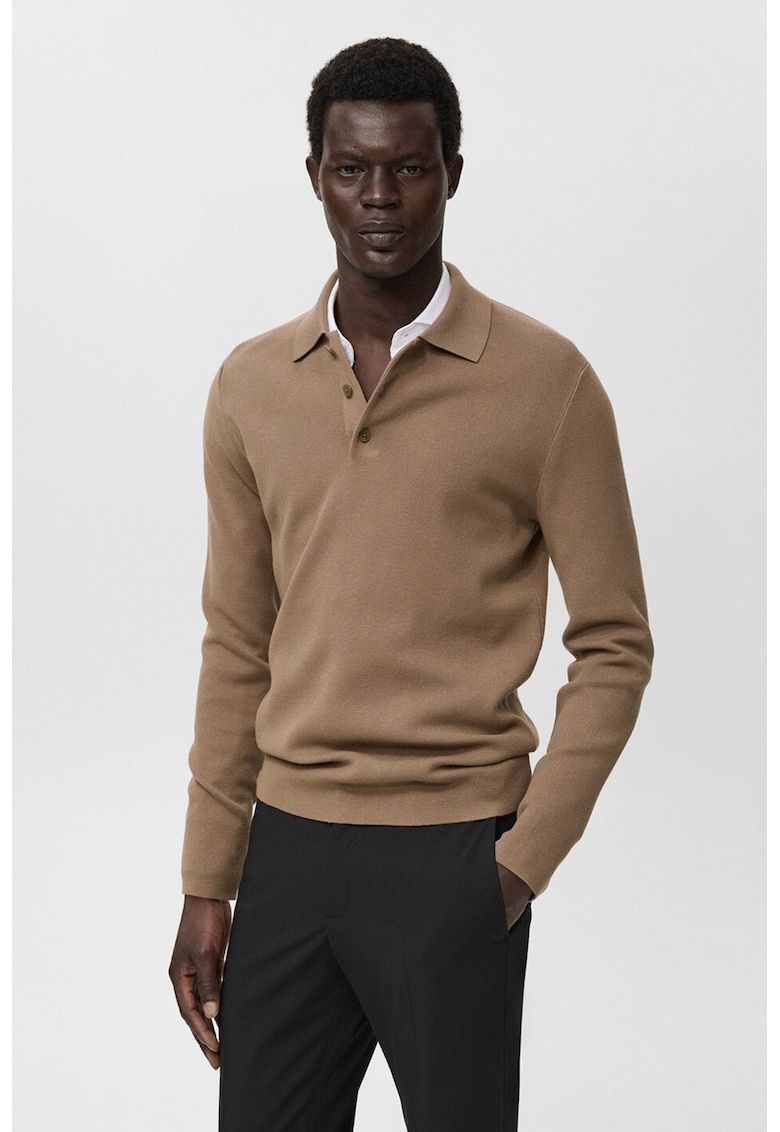 Фино плетено поло Mango