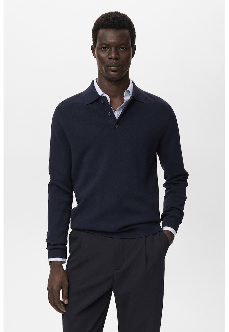 Фино плетено поло Mango