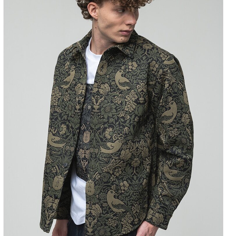 Флорален шакет с памук HUGO