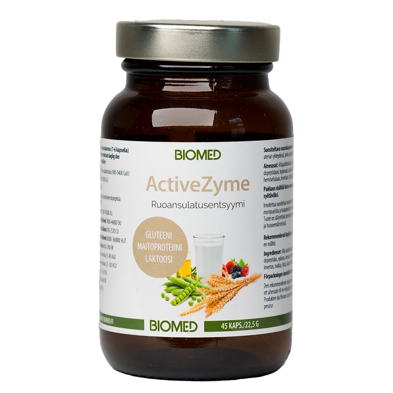 Храносмилателни ензими ActiveZyme - за стомашен комфорт