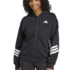 Худи Future Icons с цип и 3 ивици adidas Sportswear
