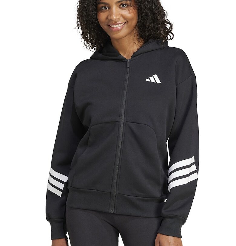 Худи Future Icons с цип и 3 ивици adidas Sportswear