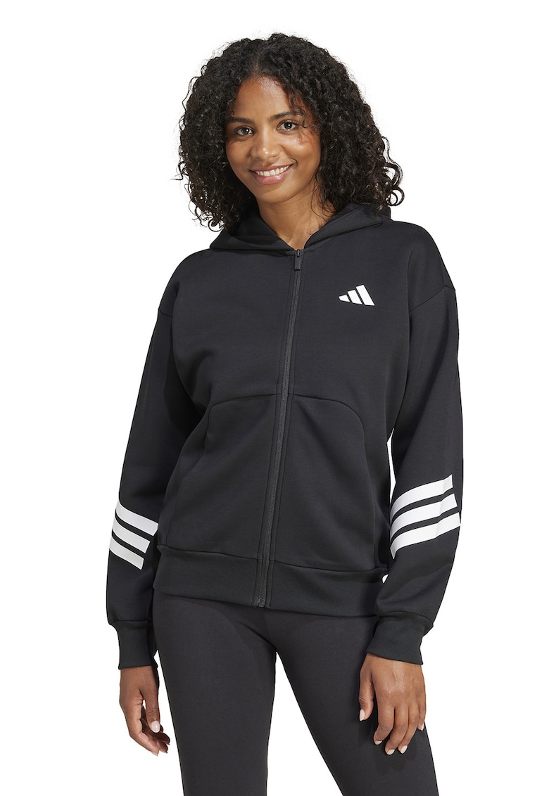 Худи Future Icons с цип и 3 ивици adidas Sportswear