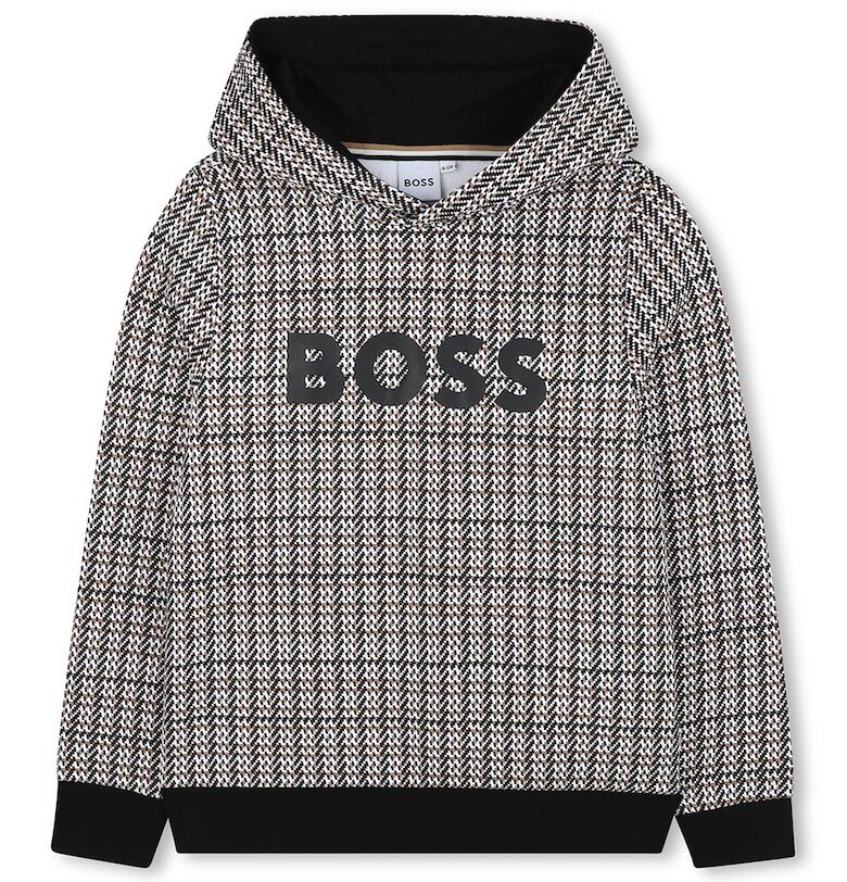 Худи на каре BOSS Kidswear