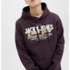 Худи от органичен памук с лого Jack  Jones